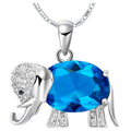 Women Lucky Elephant Ring/Earrings/Necklaces & Pendants Jewelry Set - Bamos