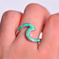Women Opal Wave Ring (6 Colors) - Bamos