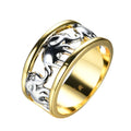 Yellow Gold Elephant Ring - Bamos