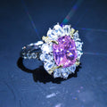 Pink Zircon Ring Adjustable
