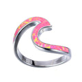 Women Opal Wave Ring (6 Colors) - Bamos