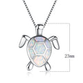 Opal Turtle Necklaces & Pendants (4 Colors) - Bamos