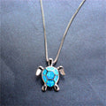 Opal Turtle Necklaces & Pendants (4 Colors) - Bamos