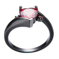 Red Heart Ring(January Birthstone) - Bamos