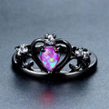 Purple Opal Crwon Ring - Bamos