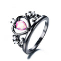 Purple Opal Crwon Ring - Bamos